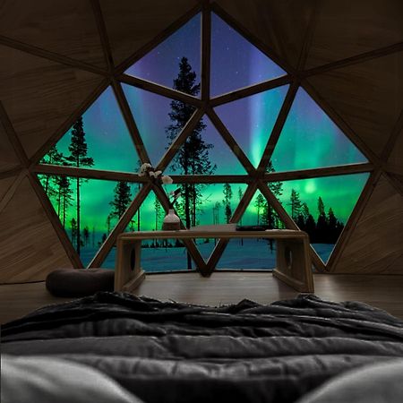칼릭스 Skog Aurora Igloos 빌라 외부 사진