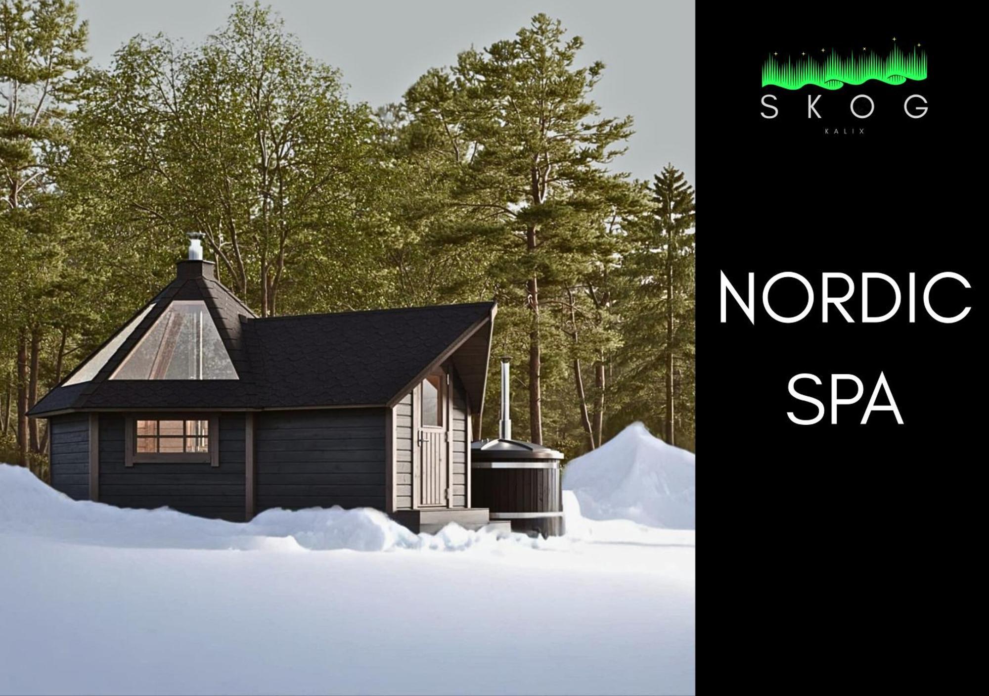 칼릭스 Skog Aurora Igloos 빌라 외부 사진